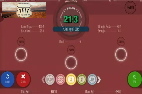 Blackjack 21+3